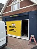 Voorgevel in de verf