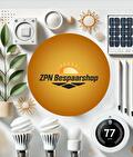 ZPN bespaarshop plant, zonnepaneel, lamp, thermostaat